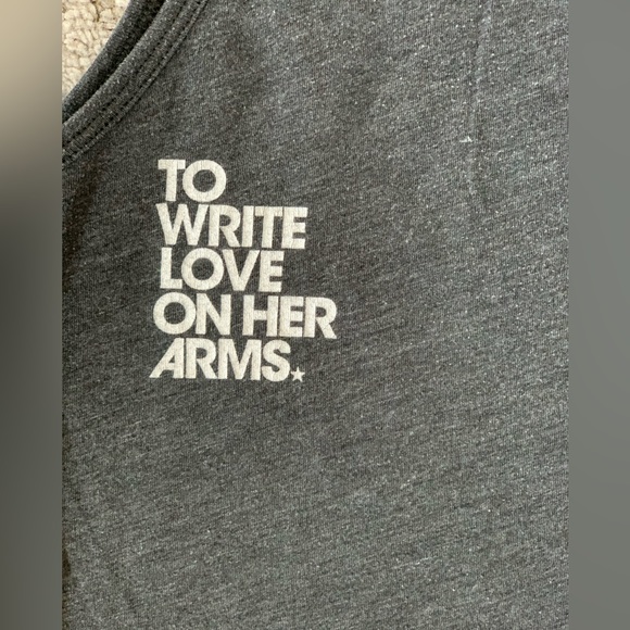 American Apparel TWLOHA tank top-Size Small - Picture 3 of 4